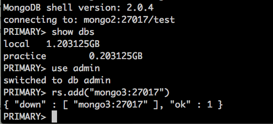 Add a member to a replication set. Add a member to a replication set.