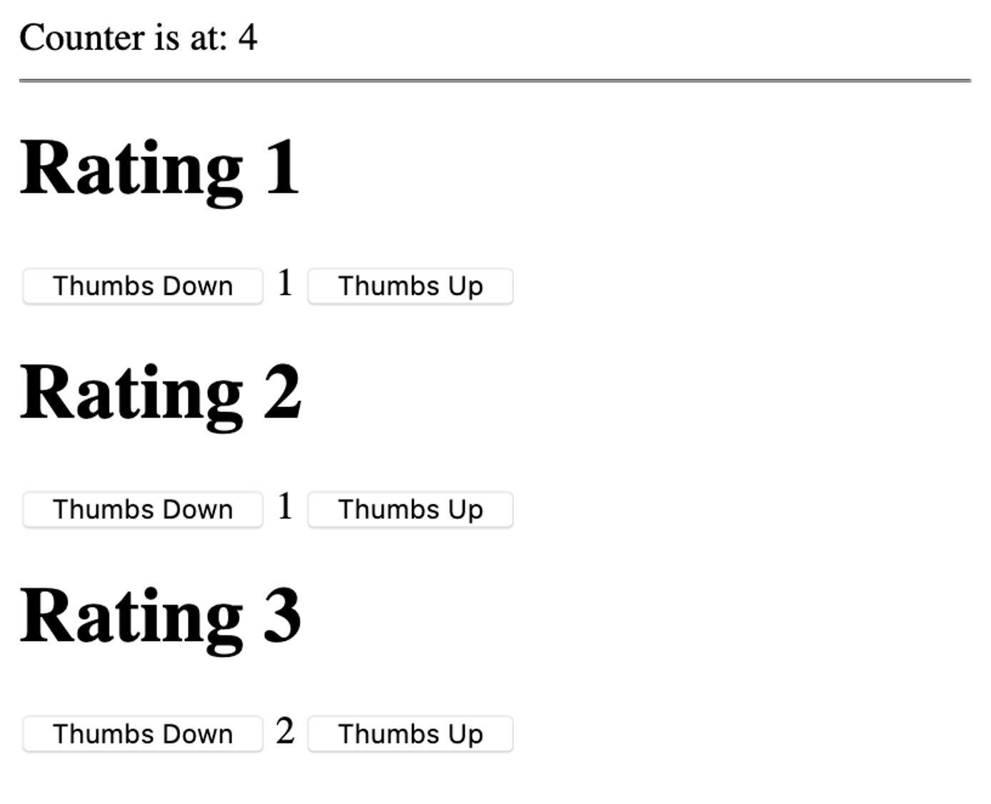 Component with bound data properties Component with bound data properties