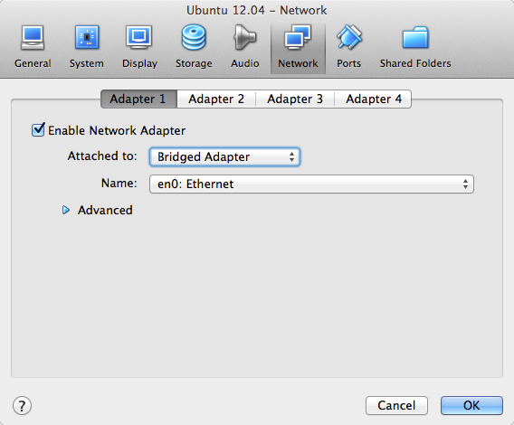 Configuring networking. Configuring networking.