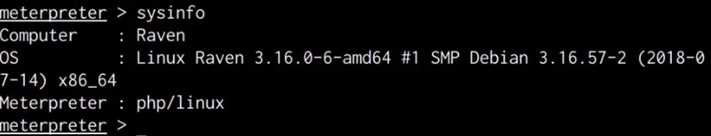 meterpreter session after visiting backup.php exploit meterpreter session after visiting backup.php exploit